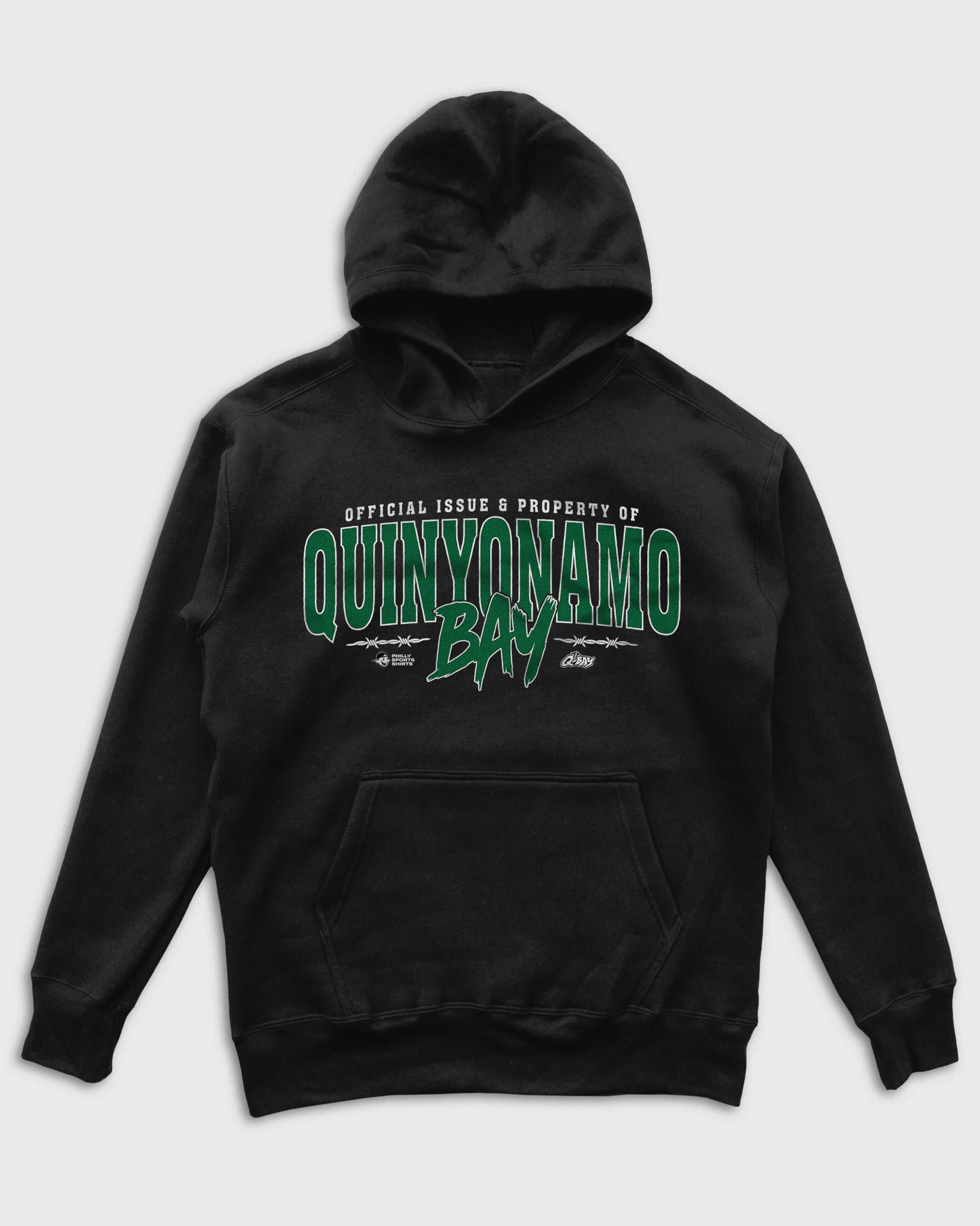 Quinyonamo Bay Eagles Hoodie - Philly Sports Shirts