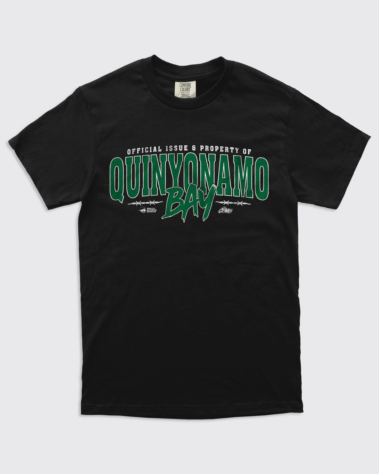 祈り / BU-ZONE 2022 12.d Quinyonamo Bay Lockdown Shirt - Philly Sports Shirts