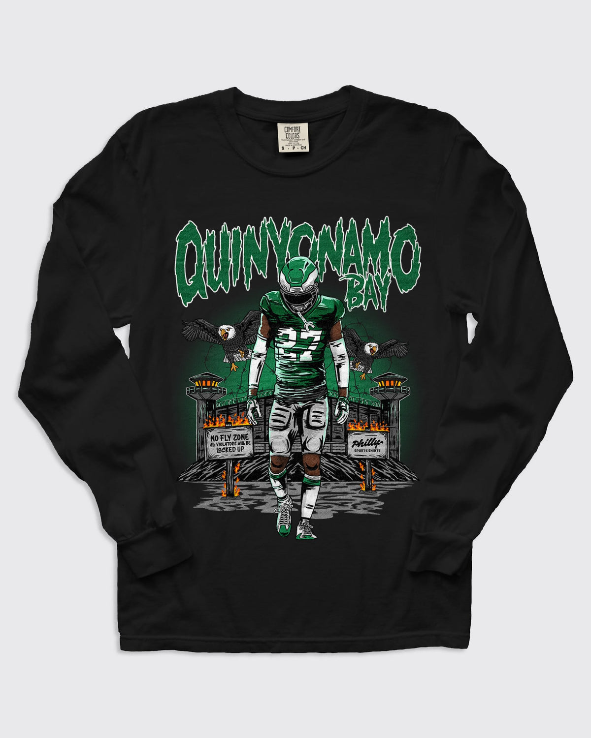Long Sleeve Eagles 2020 Tour T Shirts Philadelphia Eagles Long