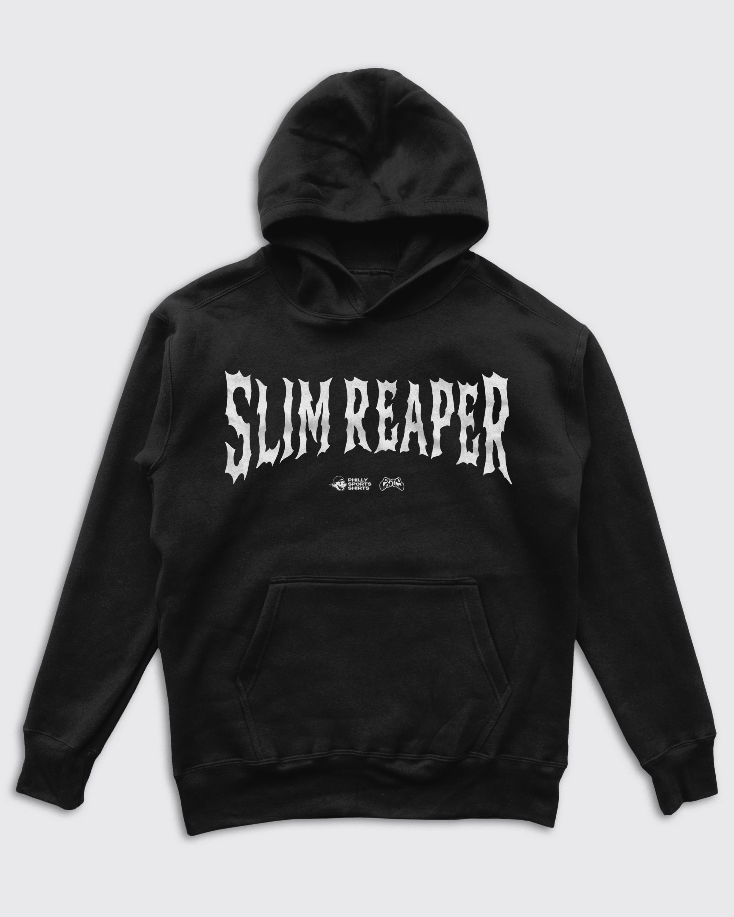 Slim Reaper Graveyard Hoodie - Philly Sports Shirts