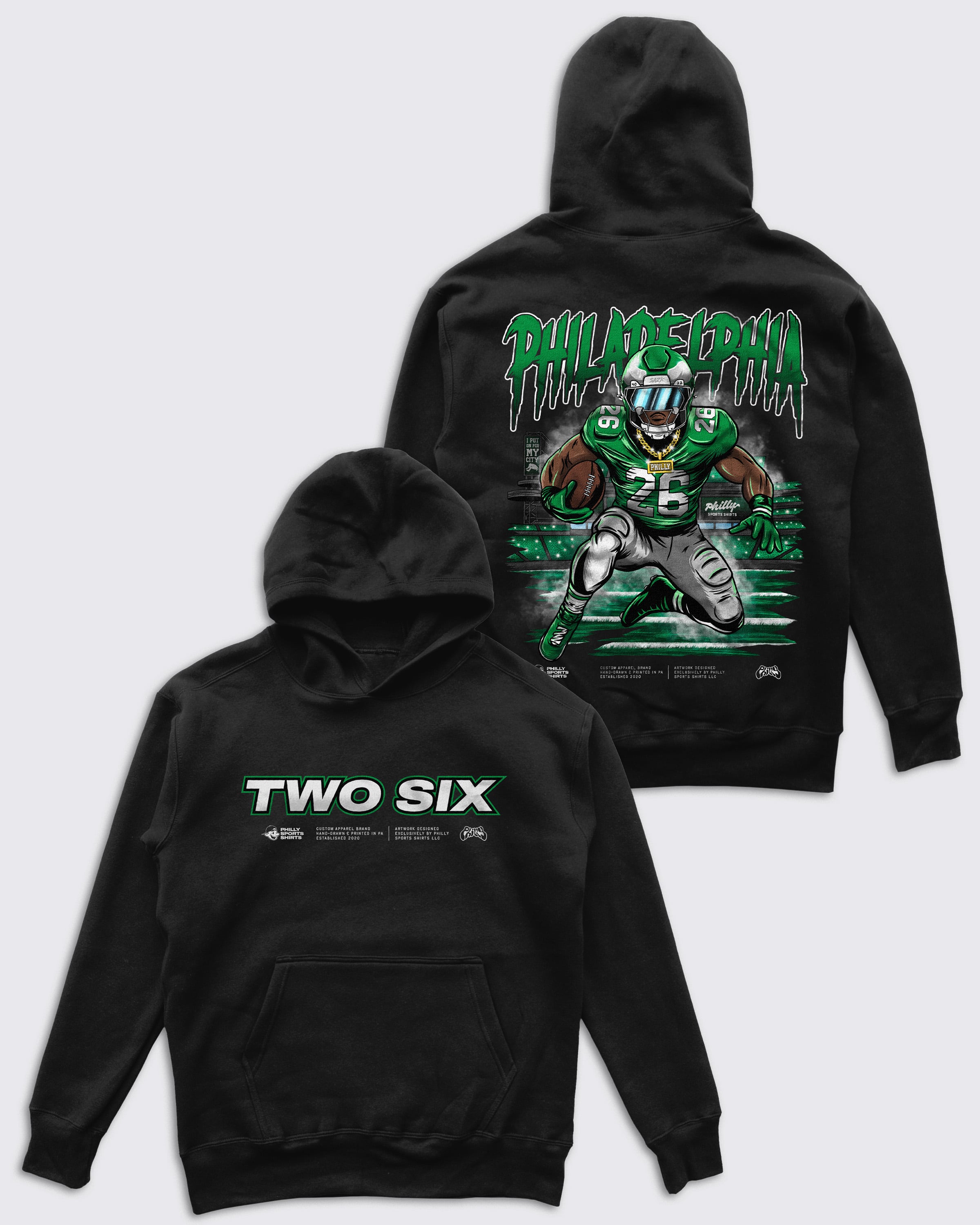 Eagles Saquon Barkley Two Six Hoodie