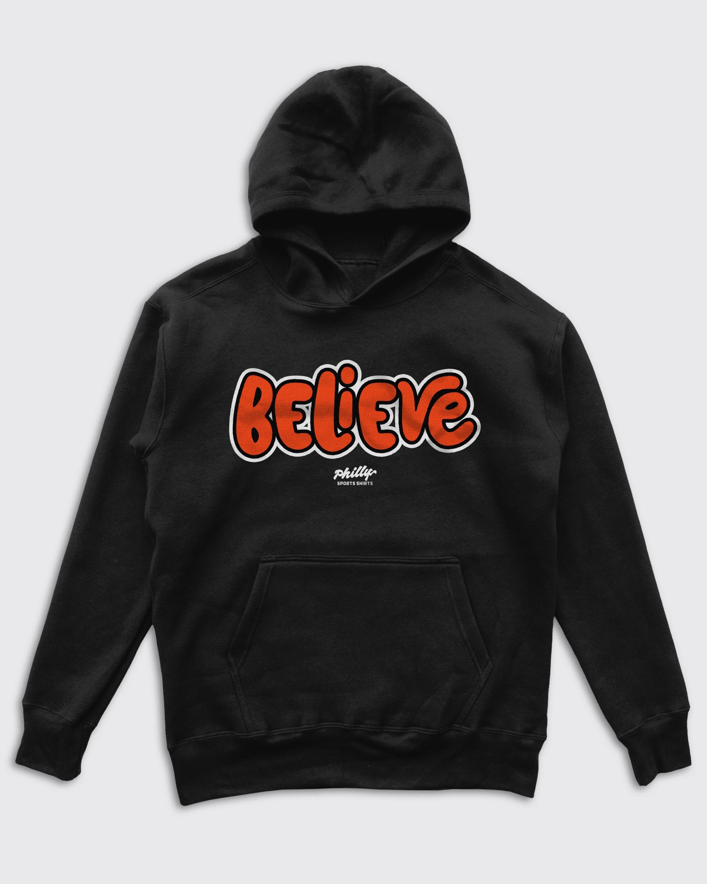 Flyers Believe Hoodie in Black