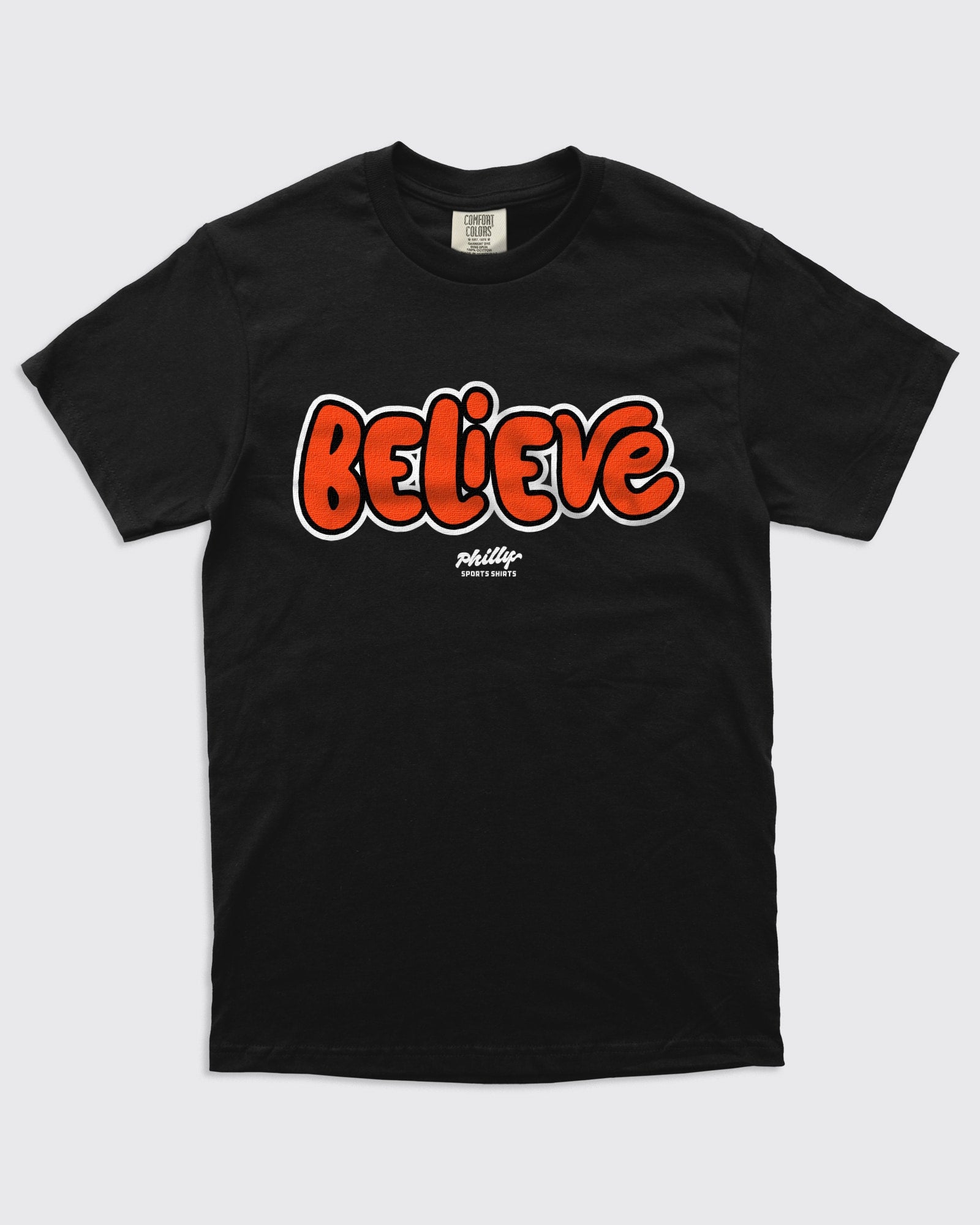 Flyers Believe Shirt in Black