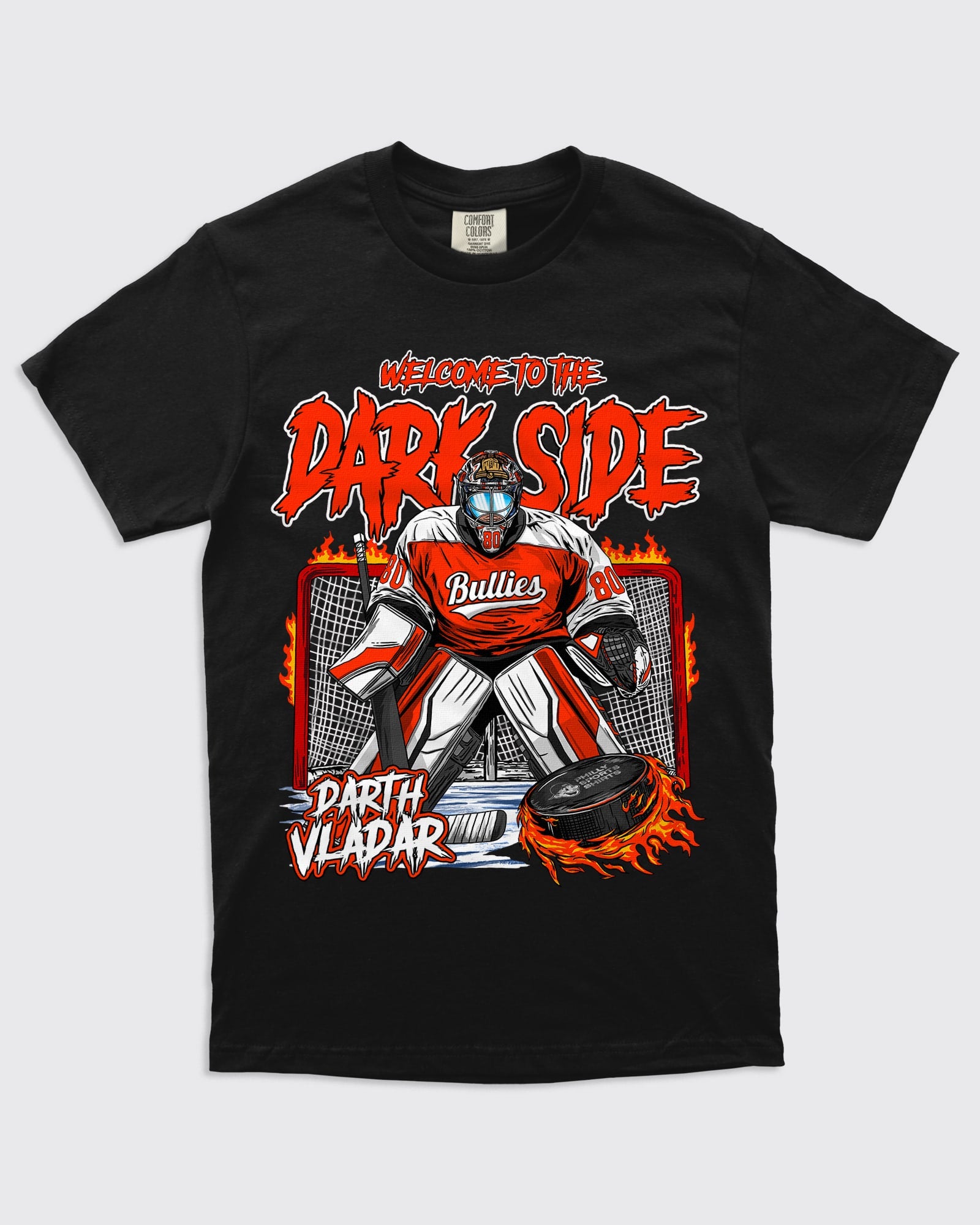 Darth Vladar Flyers Shirt - Philly Sports Shirts