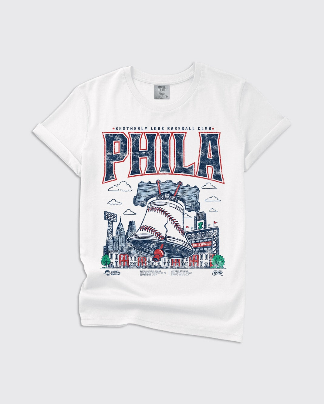Vintage Phillies Ballpark Tee