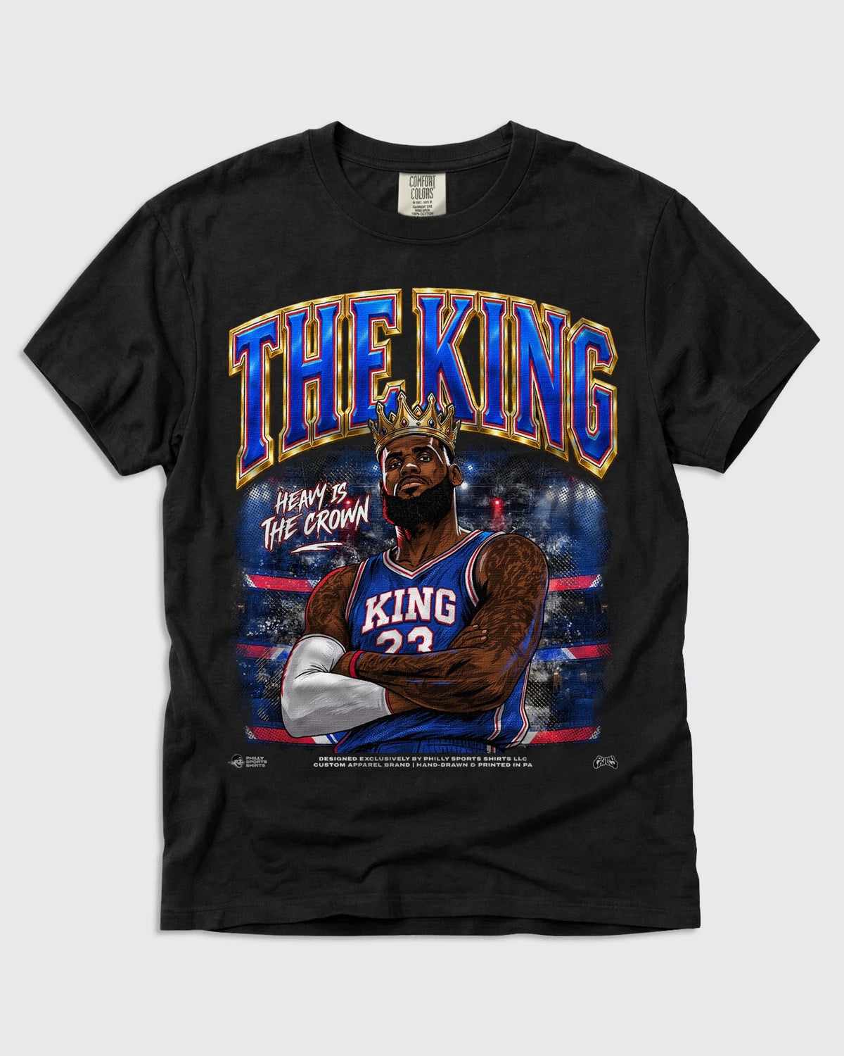 LeBron James The King Shirts by Philly Sports Shirts