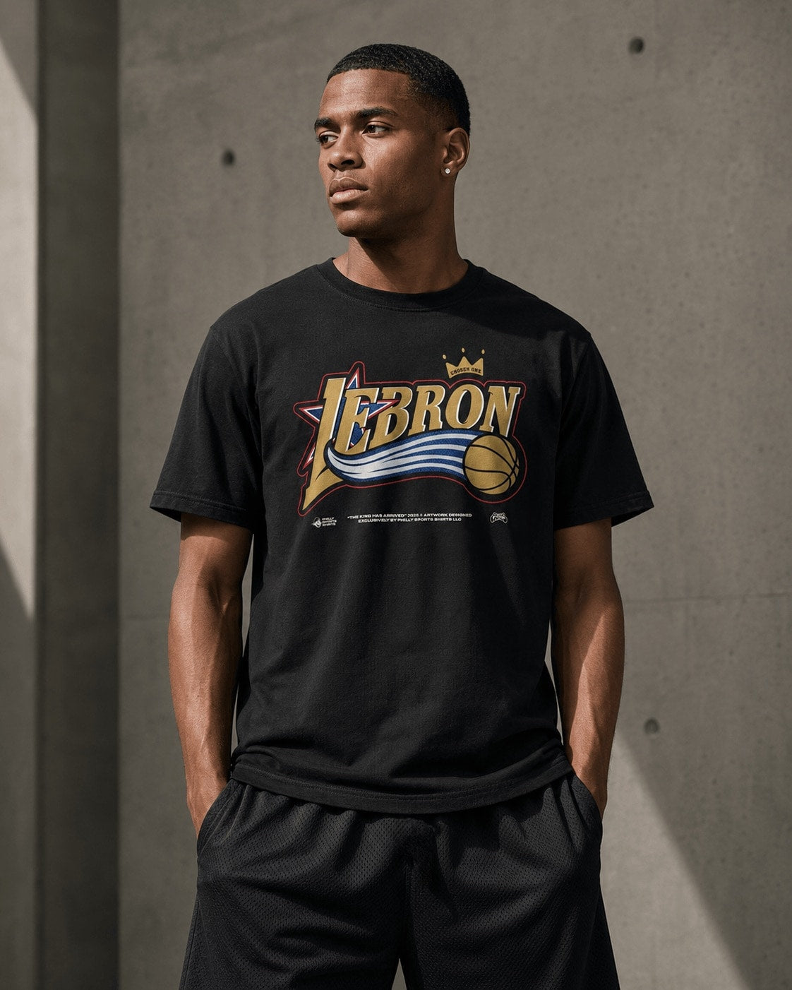 Lebron Sixers Retro Tee