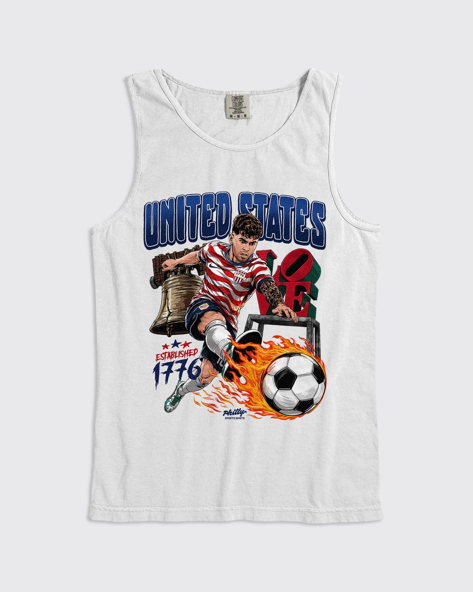 Established 1776 Tank