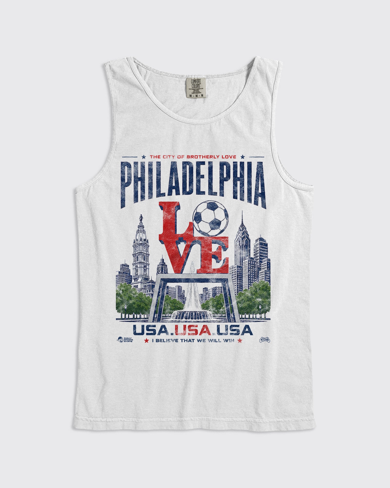 Love Park Soccer Club Tank