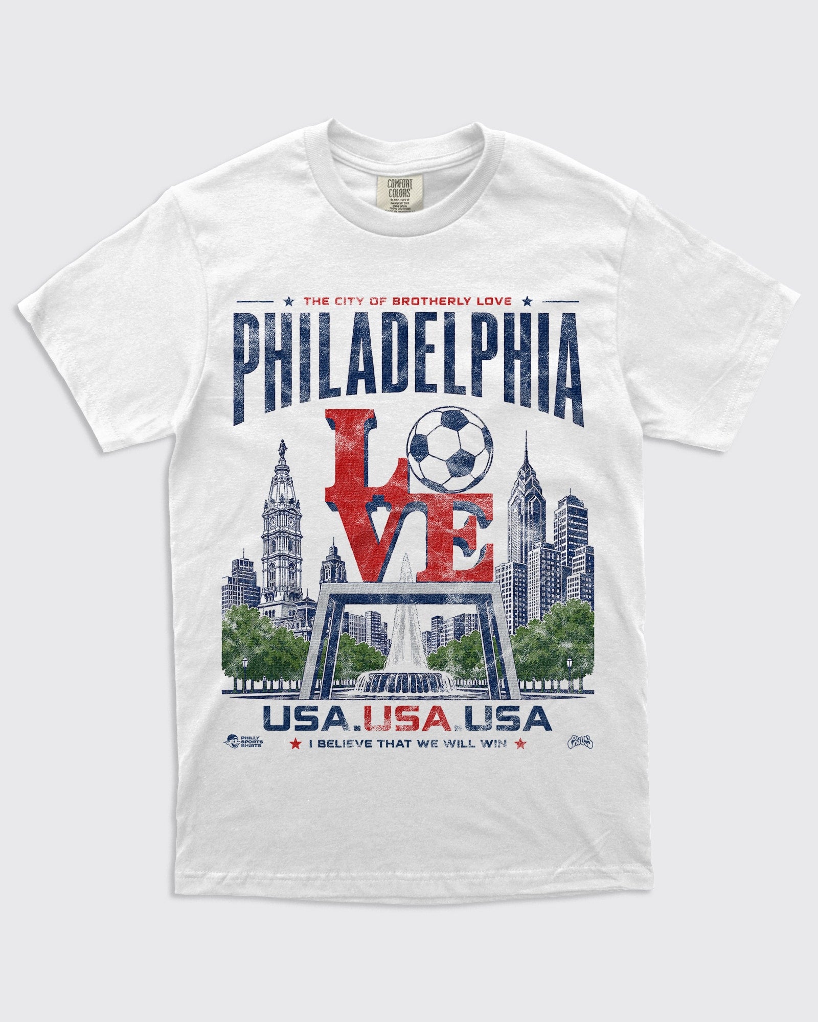 Love Park Soccer Club Shirt