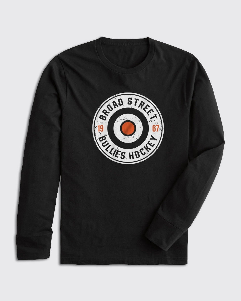 Broad Street Bullies Hockey Long Sleeve - Flyers, Long Sleeve - Philly Sports Shirts