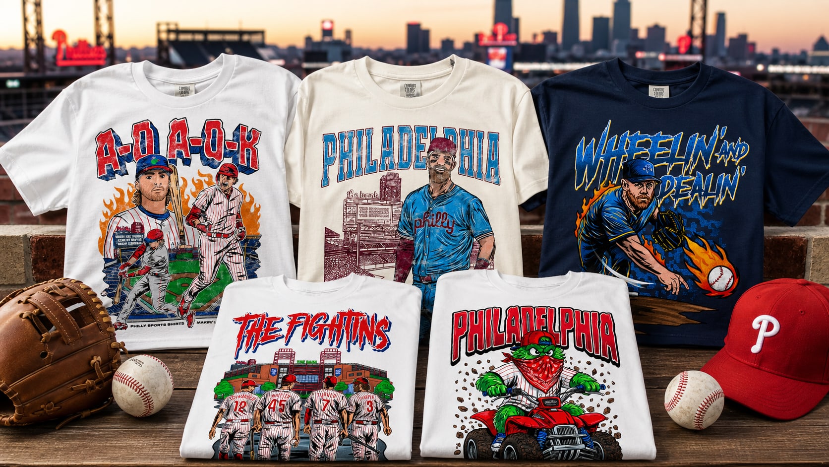 Phillies Gear Made for Real Philly Baseball Fans