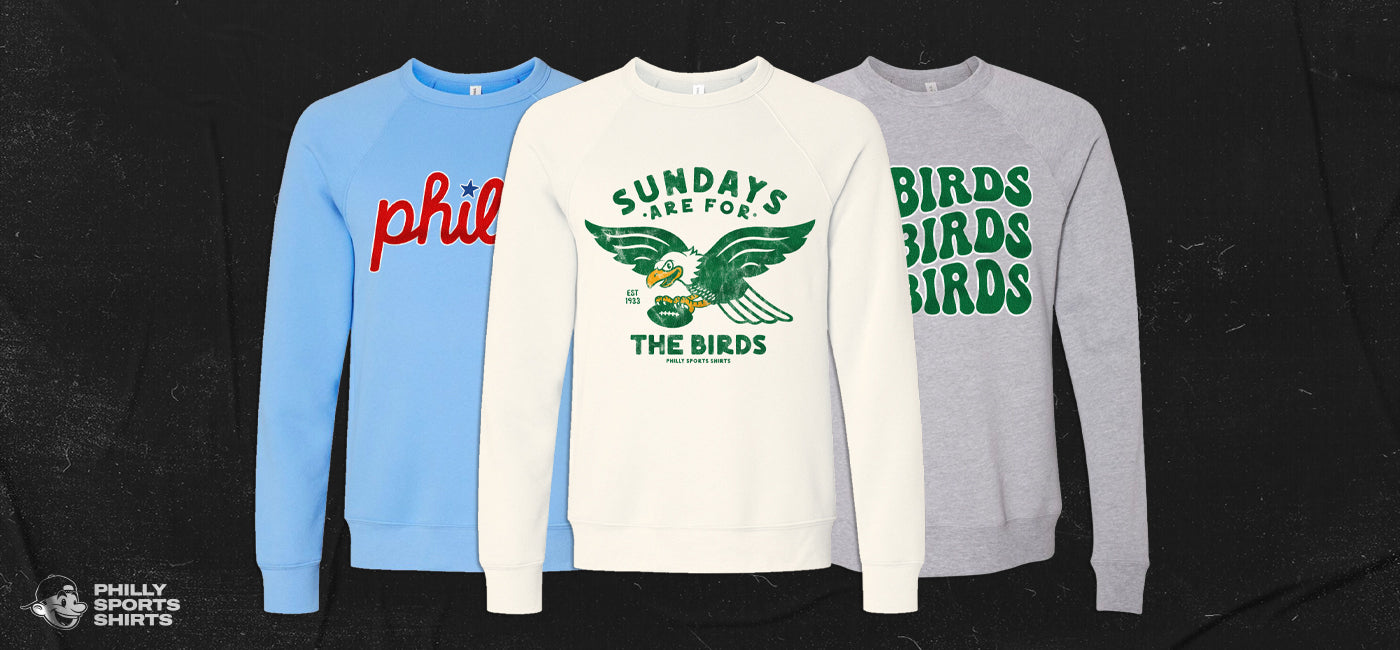 Crewnecks Collection - Philly Sports Shirts