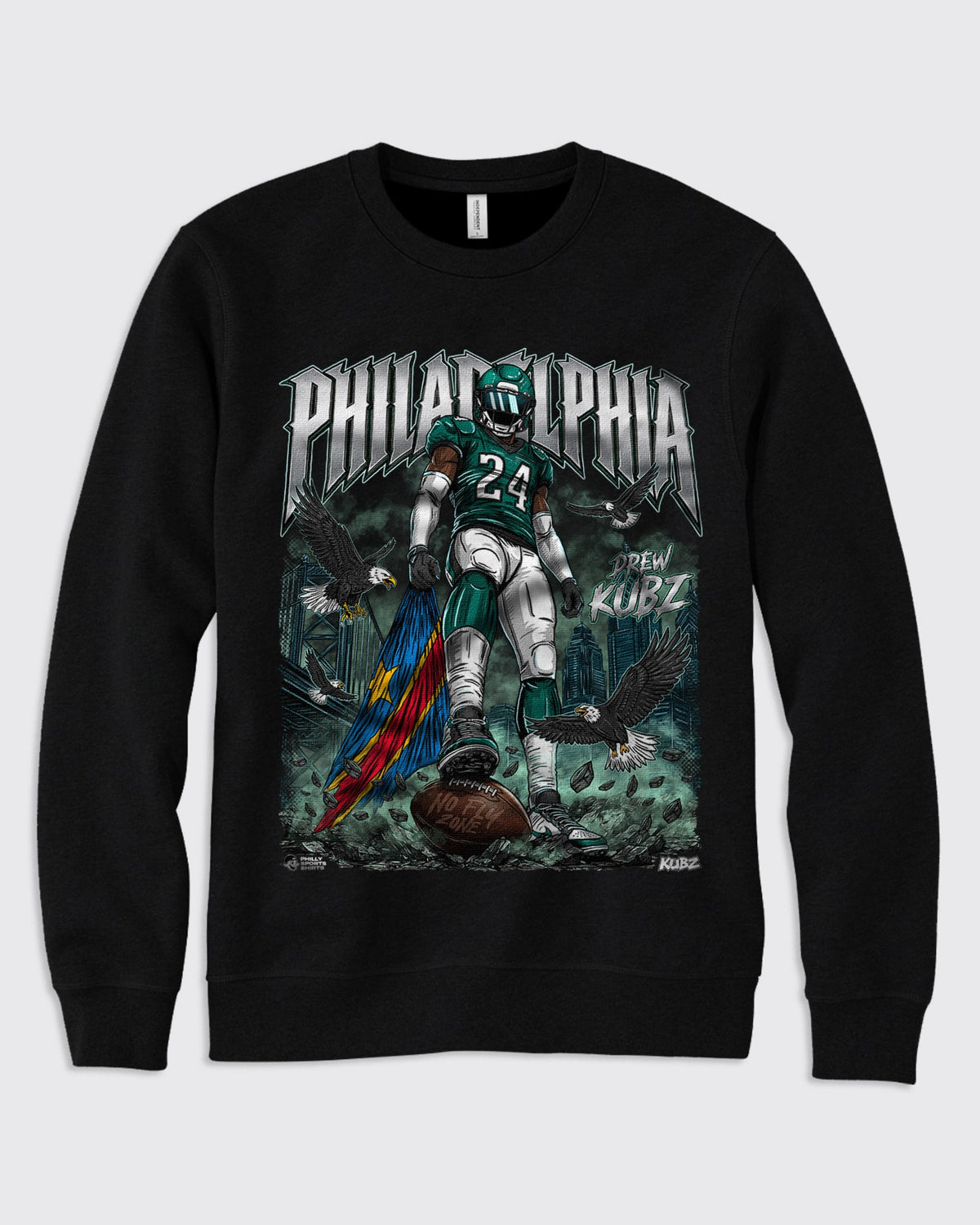 Andrew Mukuba No Fly Zone Crewneck Sweatshirt