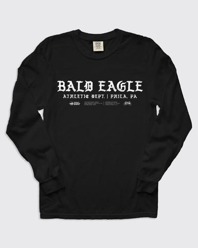 Zack Baun Bald Eagle Athletic Dept. Long Sleeve in Black