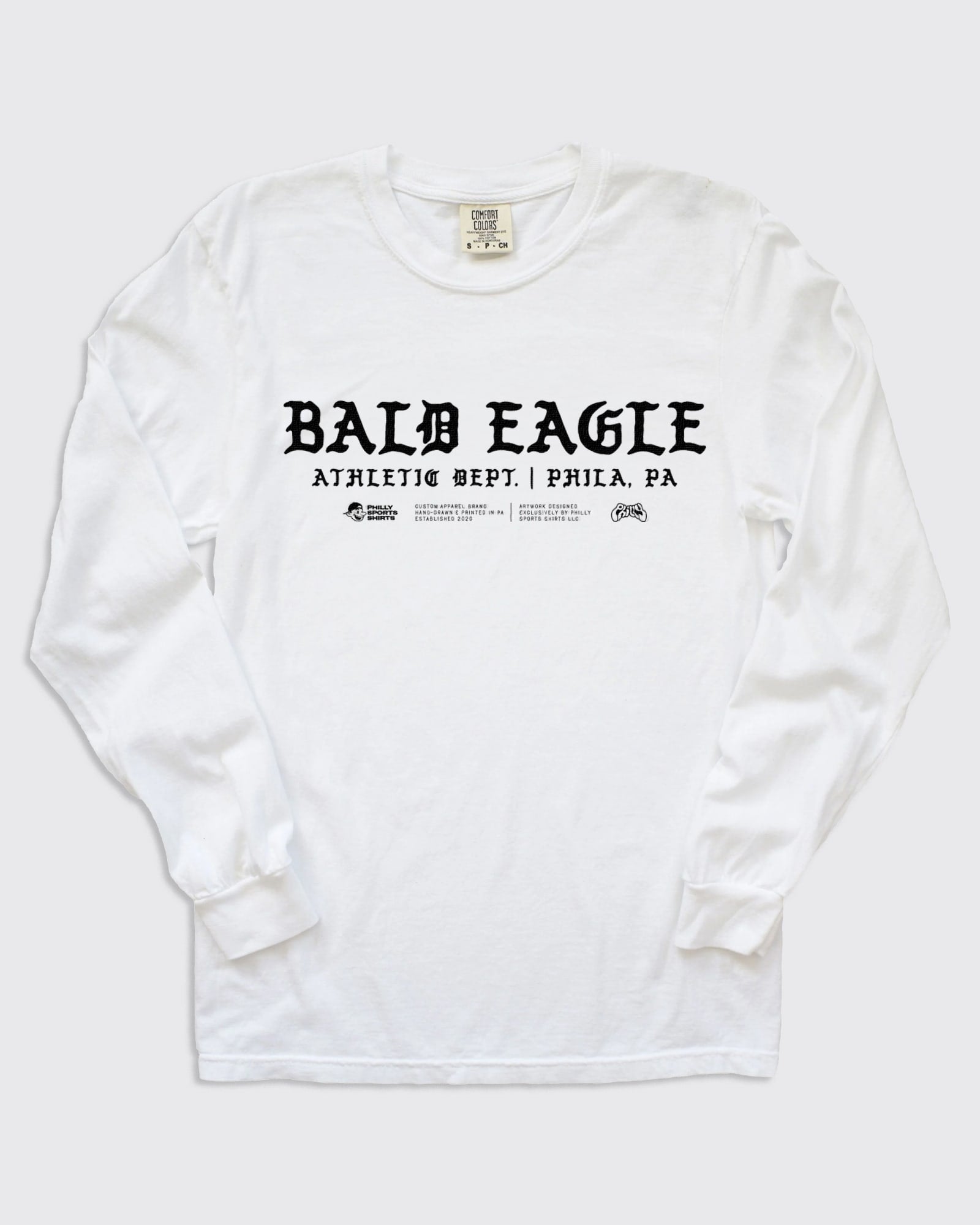 Zack Baun Bald Eagle Athletic Dept. Long Sleeve in White