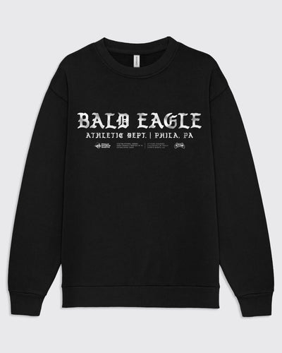 Bald Eagle Athletic Dept. Crewneck Black