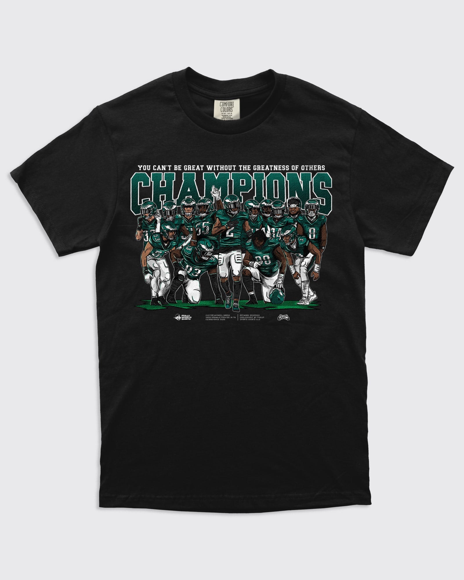 Defense Wins Championships Eagles Shirt