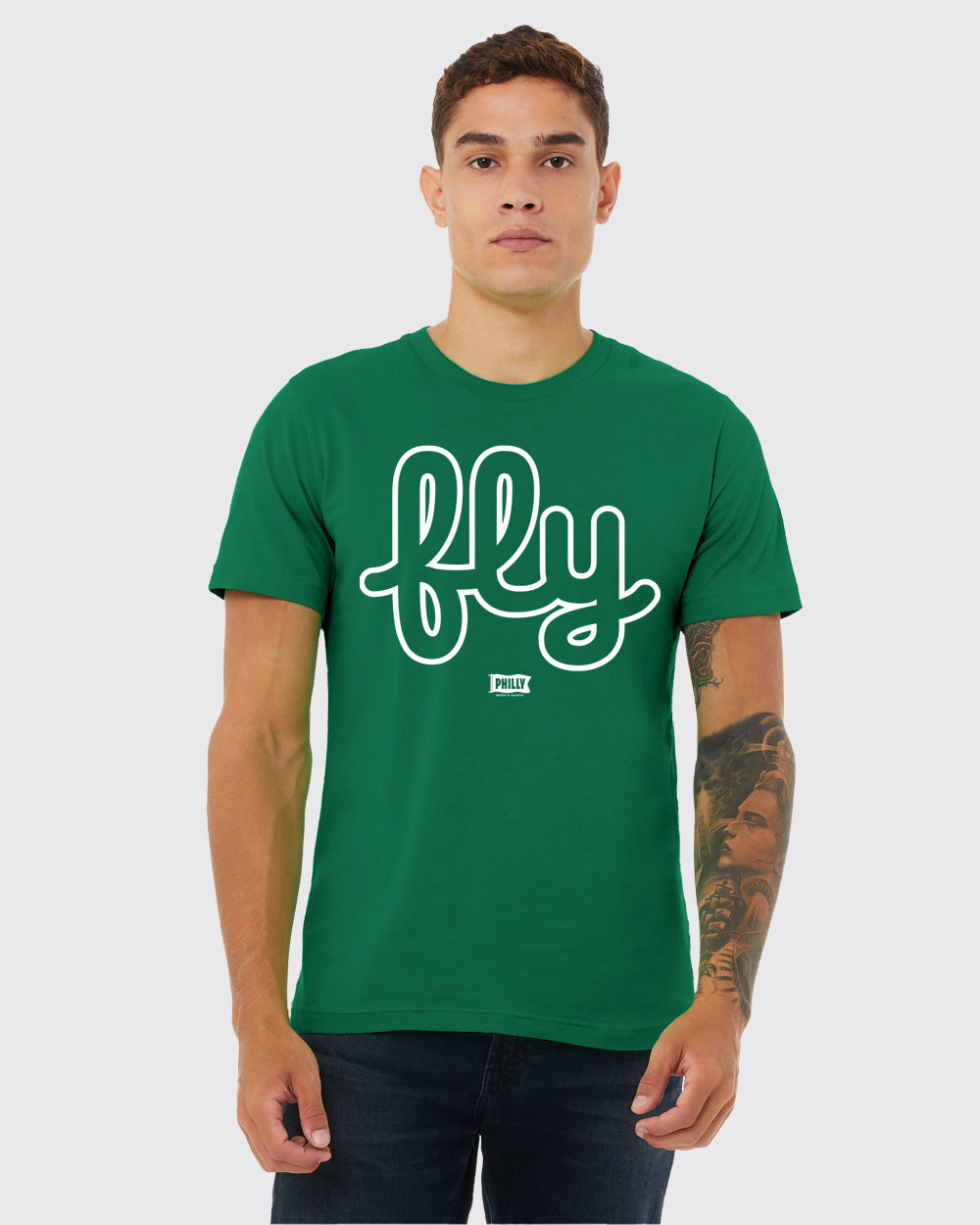Ultra Fly Script Shirt - Eagles, Limited Edition, T-Shirts - Philly Sports Shirts