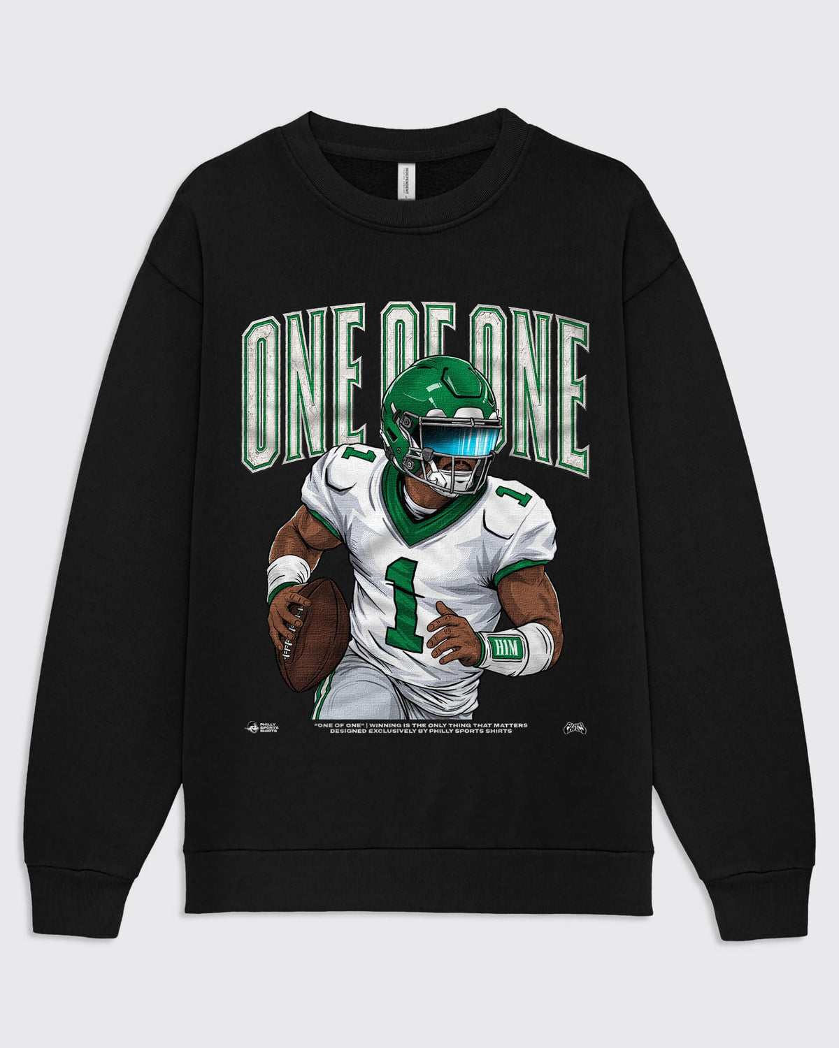 One Of One Jalen Hurts Crewneck Sweatshirt
