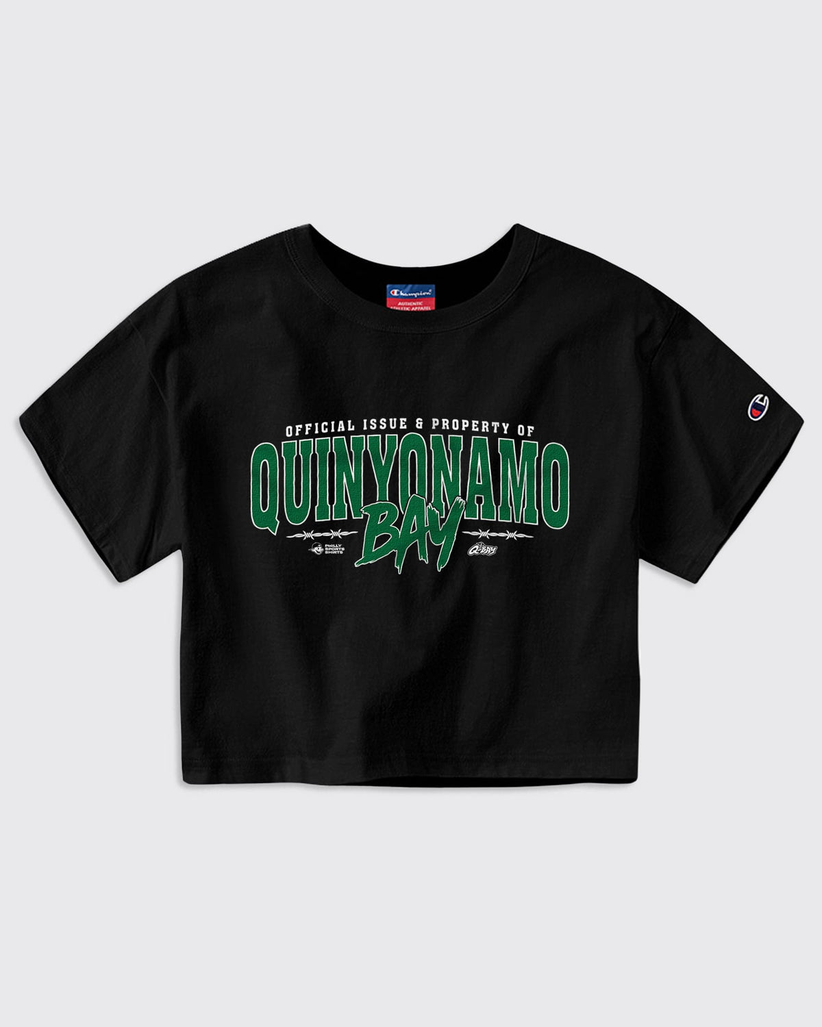 Quinyonamo Bay Lockdown Crop T-Shirt