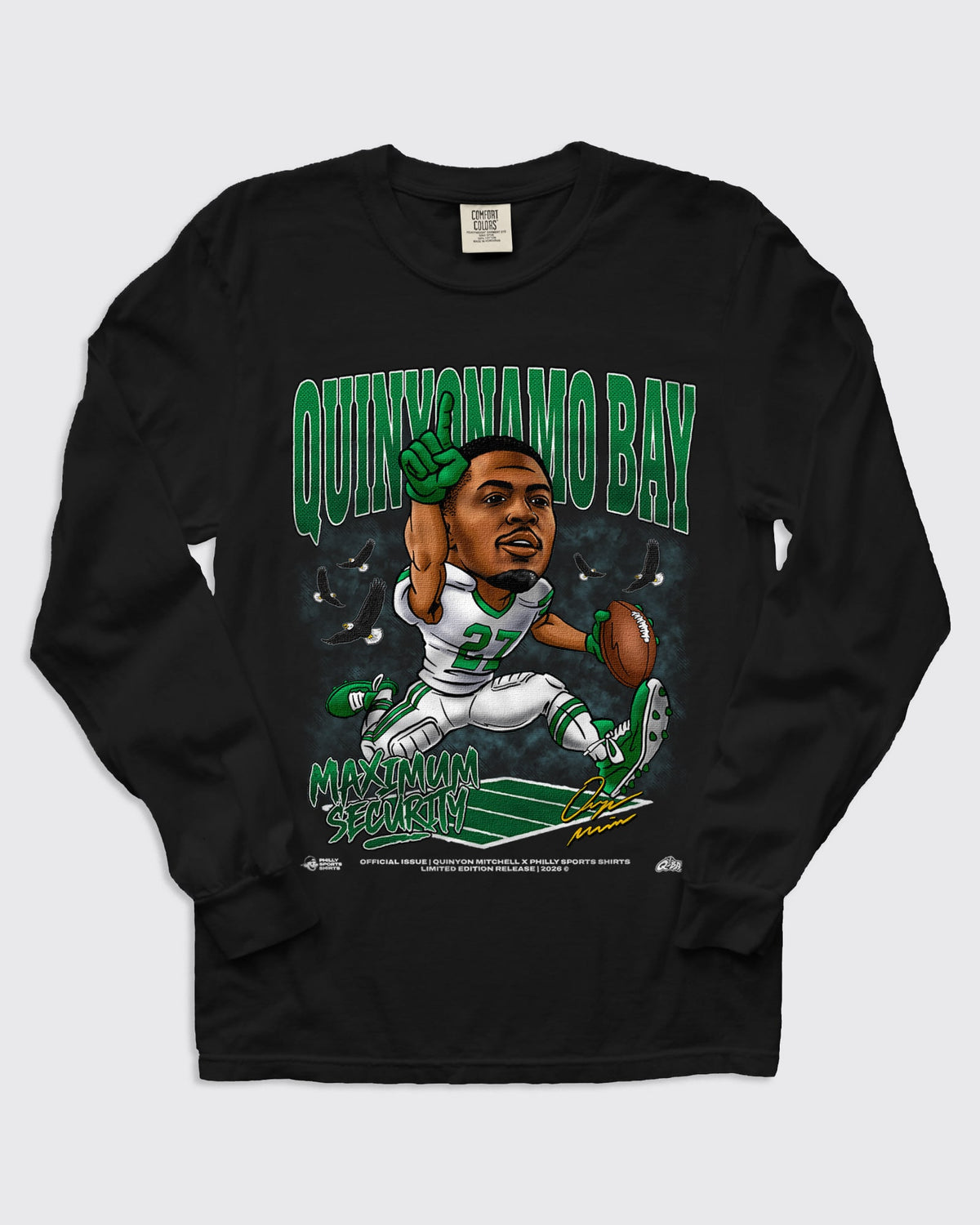 Quinyonamo Bay Maximum Security Long Sleeve
