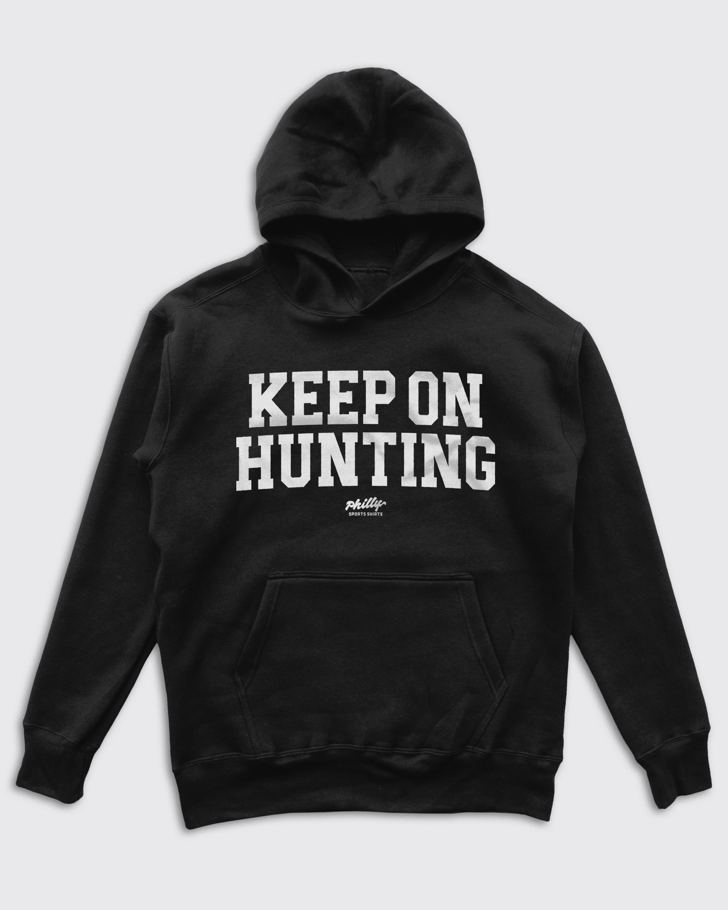 Keep On Hunting Hoodie Reed Blankenship Front View