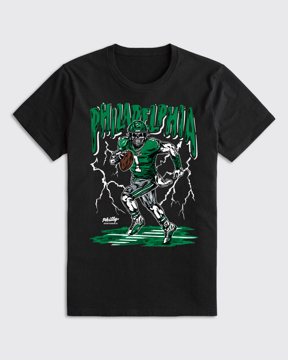 The New Breed Skelly Shirt - Closed, Limited Edition, T-Shirts - Philly Sports Shirts