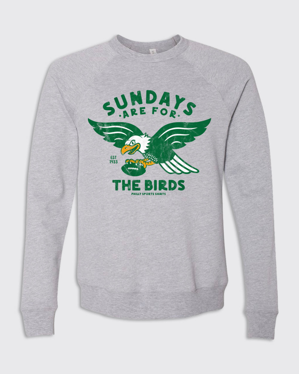 Sundays Are For The Birds Vintage Crewneck