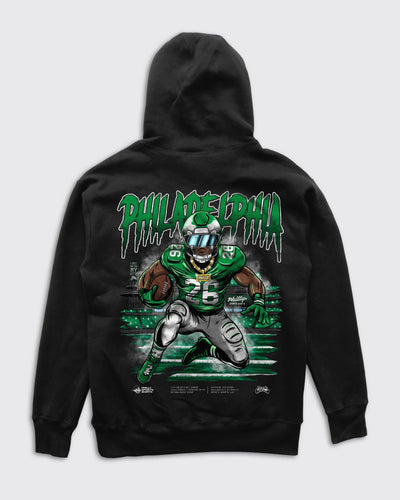 Two Six Saquon Barkley Eagles Hoodie Back