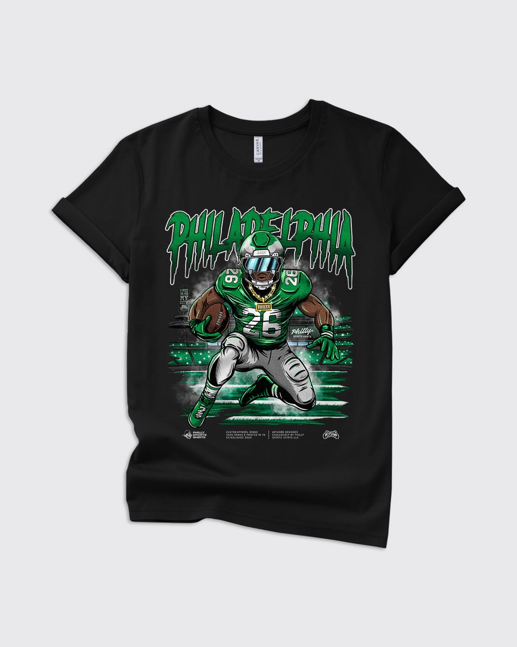 Kids Two Six Saquon Barkley Eagles Shirt
