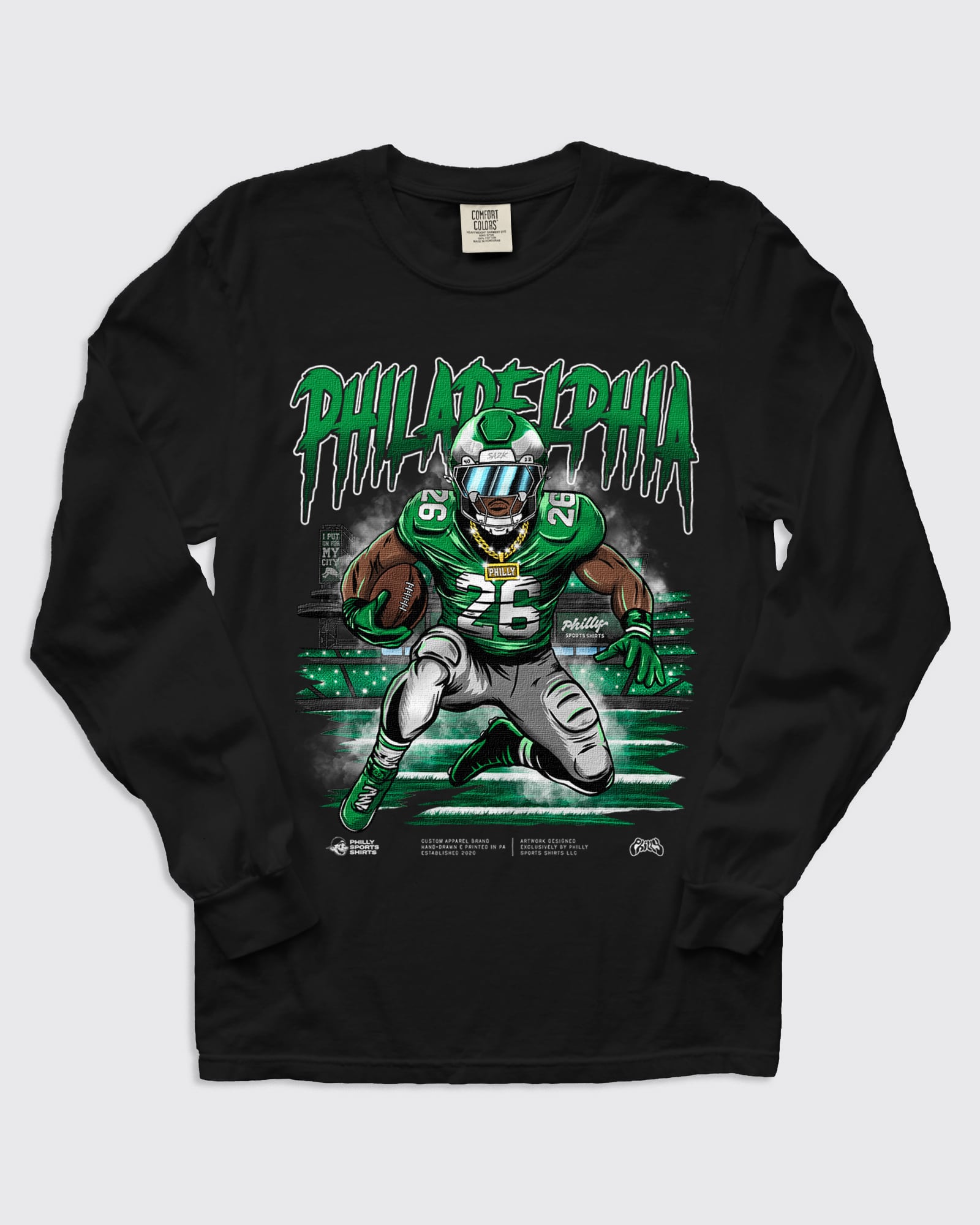 Two Six Saquon Barkley Eagles Long Sleeve