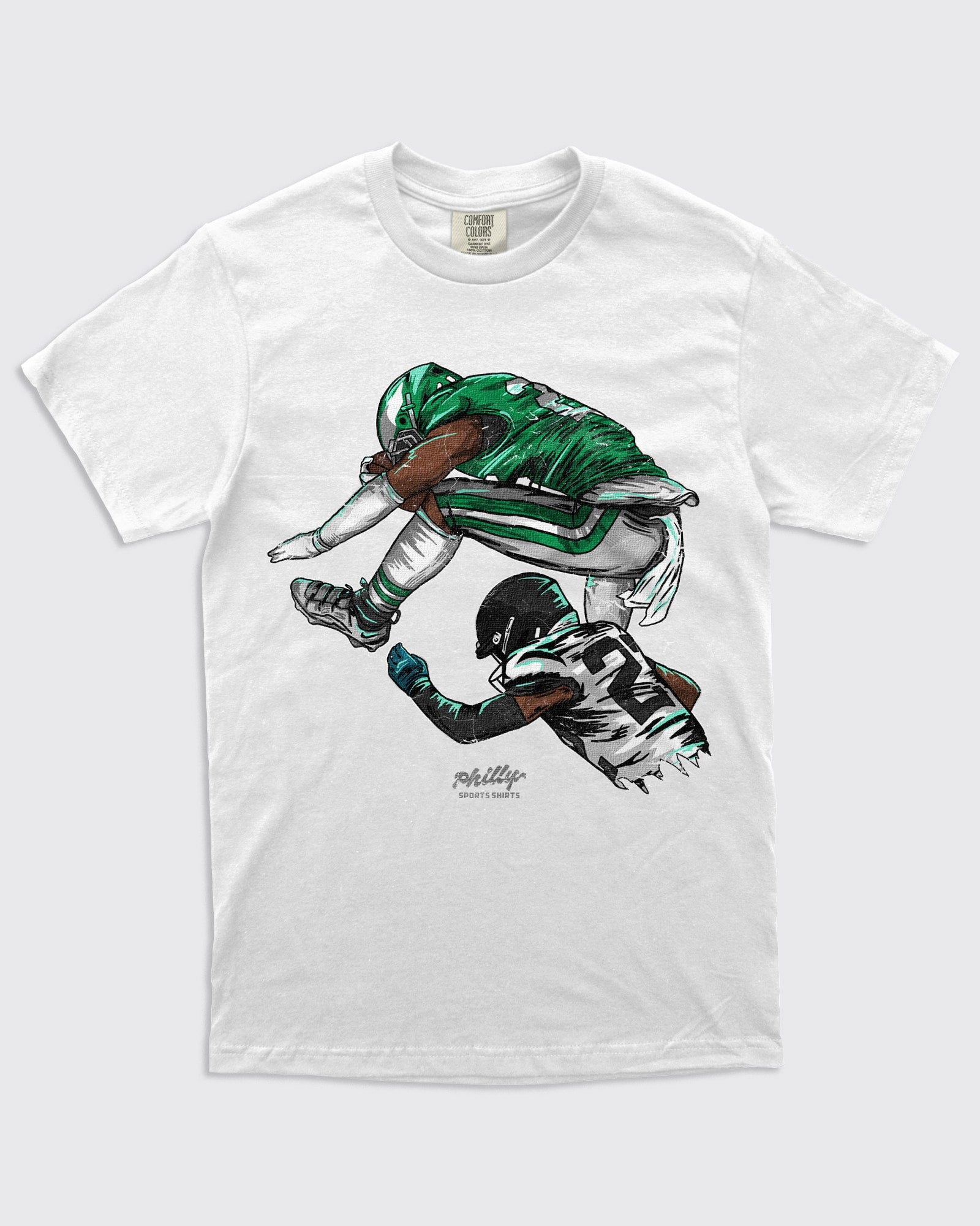 Saquon Reverse Hurdle Shirt White