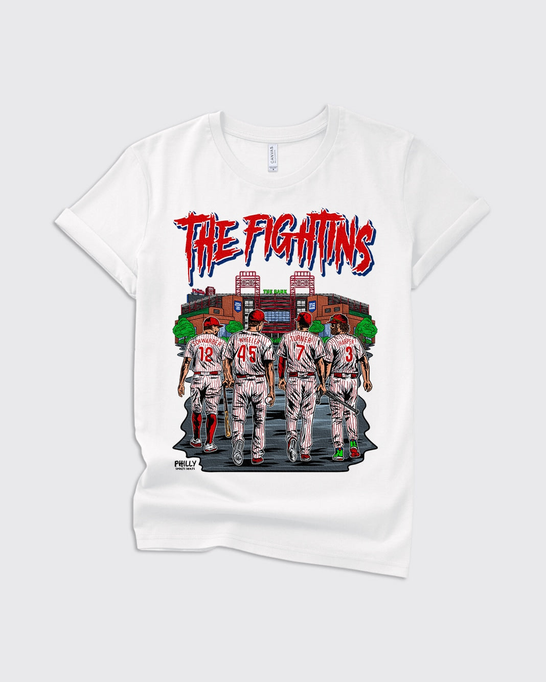 Kids Defend the Bank Phillies Shirt White