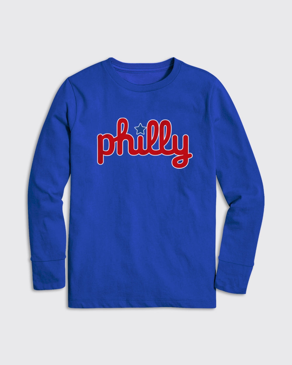Kids Legendary Script Long Sleeve - Kids, Long Sleeve, Phillies - Philly Sports Shirts