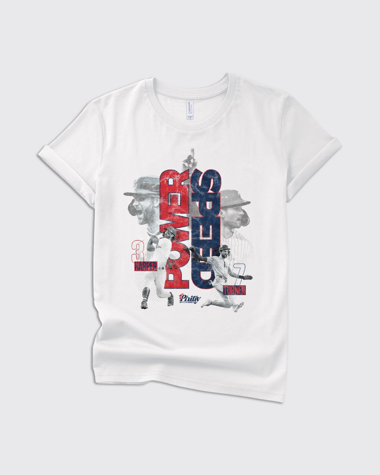 Kids Power and Speed Shirt - Phillies Baseball T-Shirt - Philly Sports Shirts