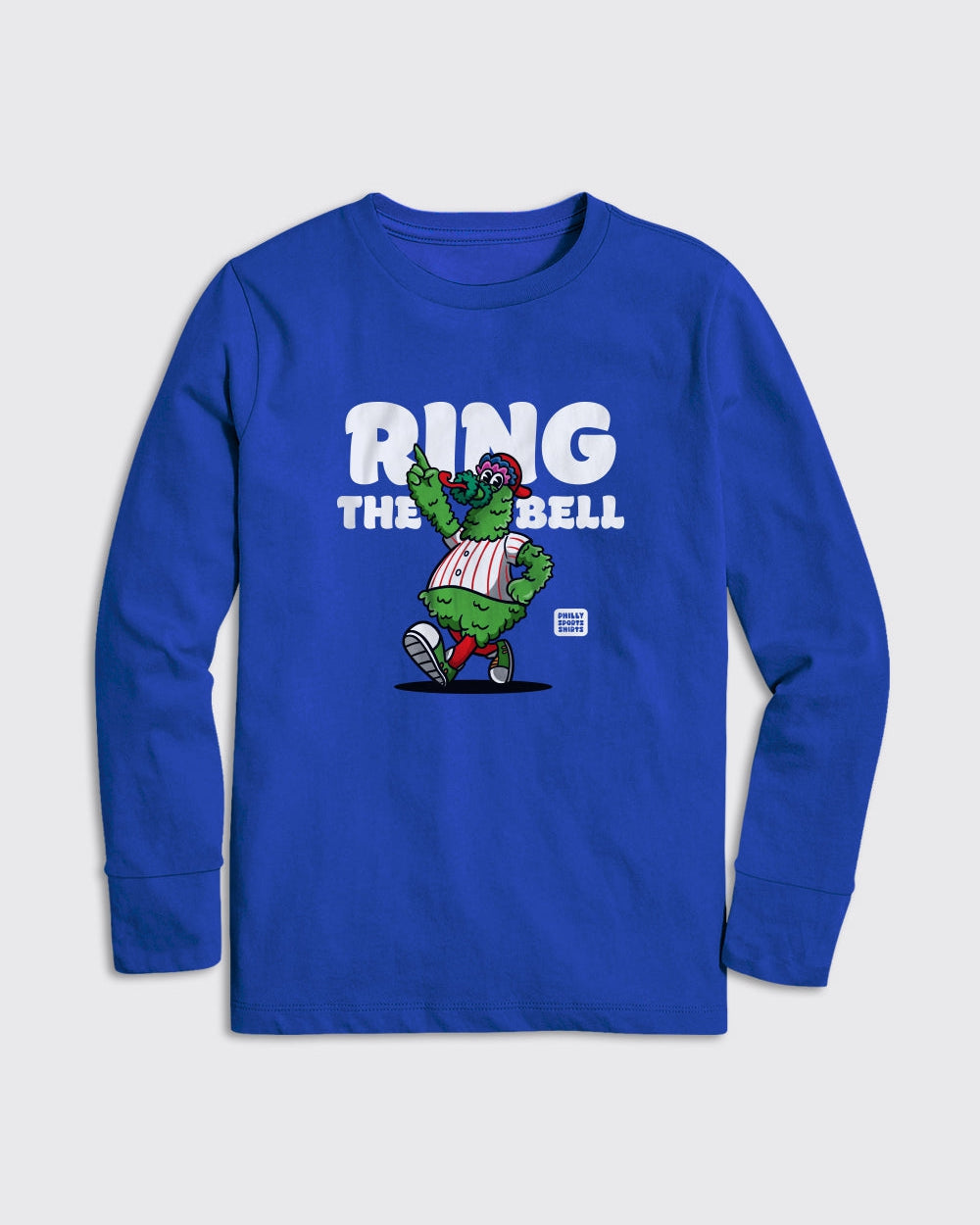Kids Ring The Bell Long Sleeve - Kids, Long Sleeve, Phillies - Philly Sports Shirts