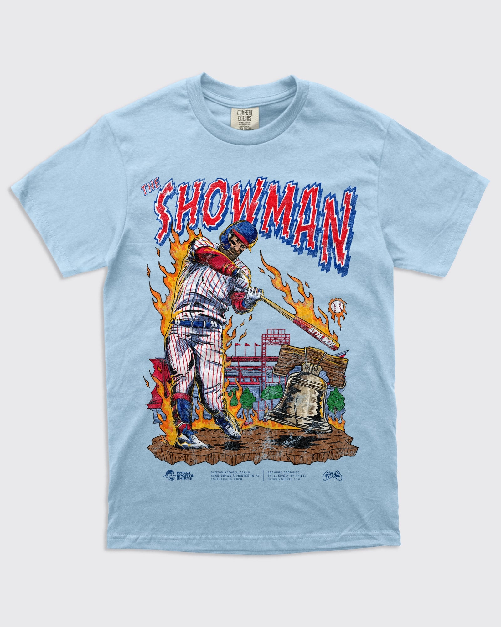 The Showman Bryce Harper Shirt - Philly Sports Shirts 