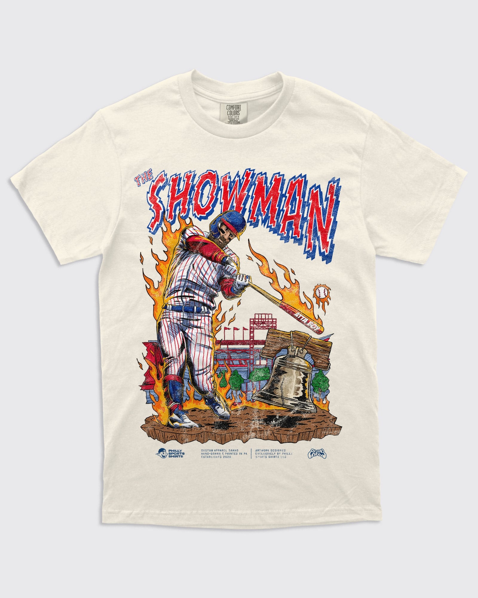 The Showman Bryce Harper Shirt - Philly Sports Shirts 