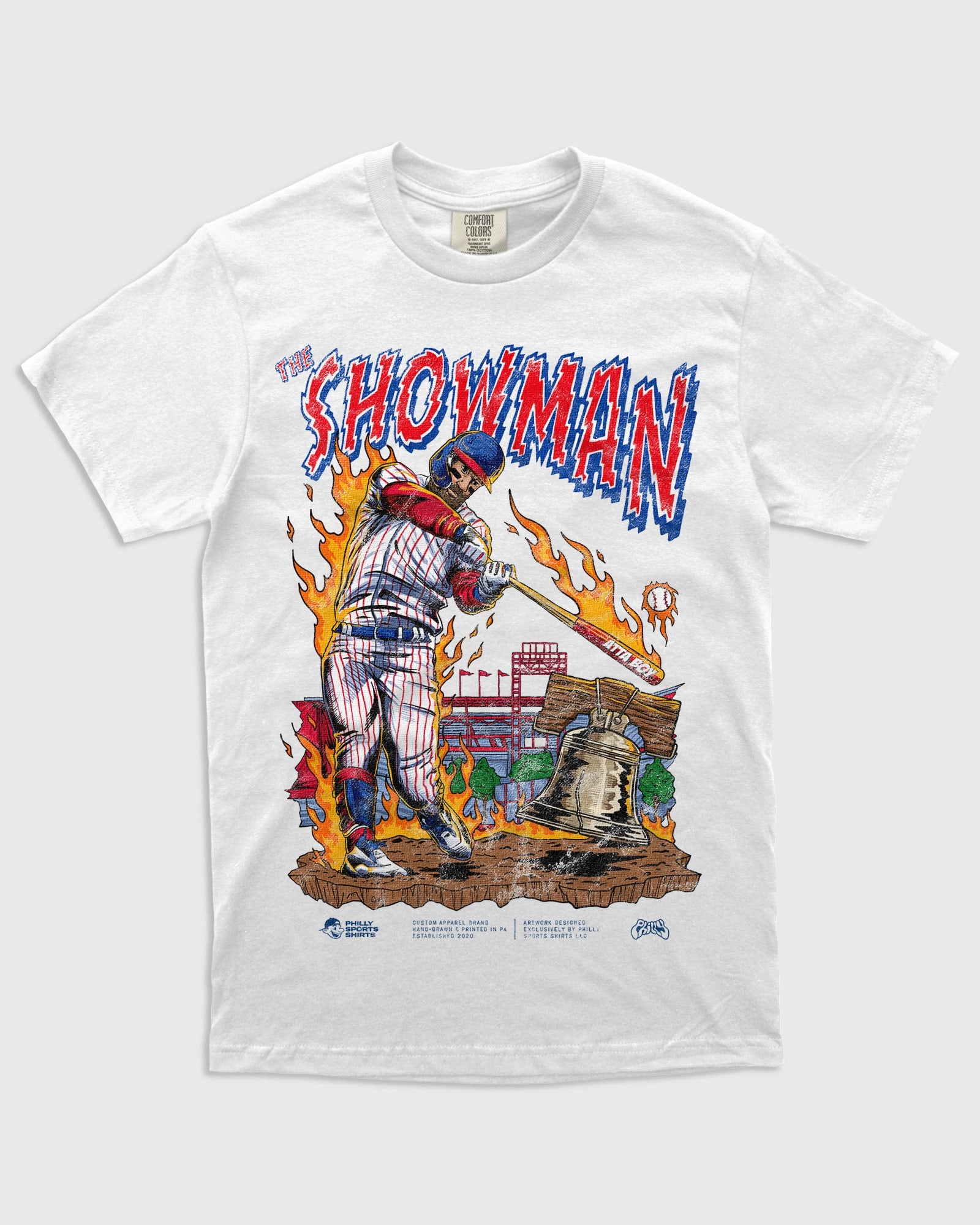 The Showman Bryce Harper Shirt - Philly Sports Shirts 