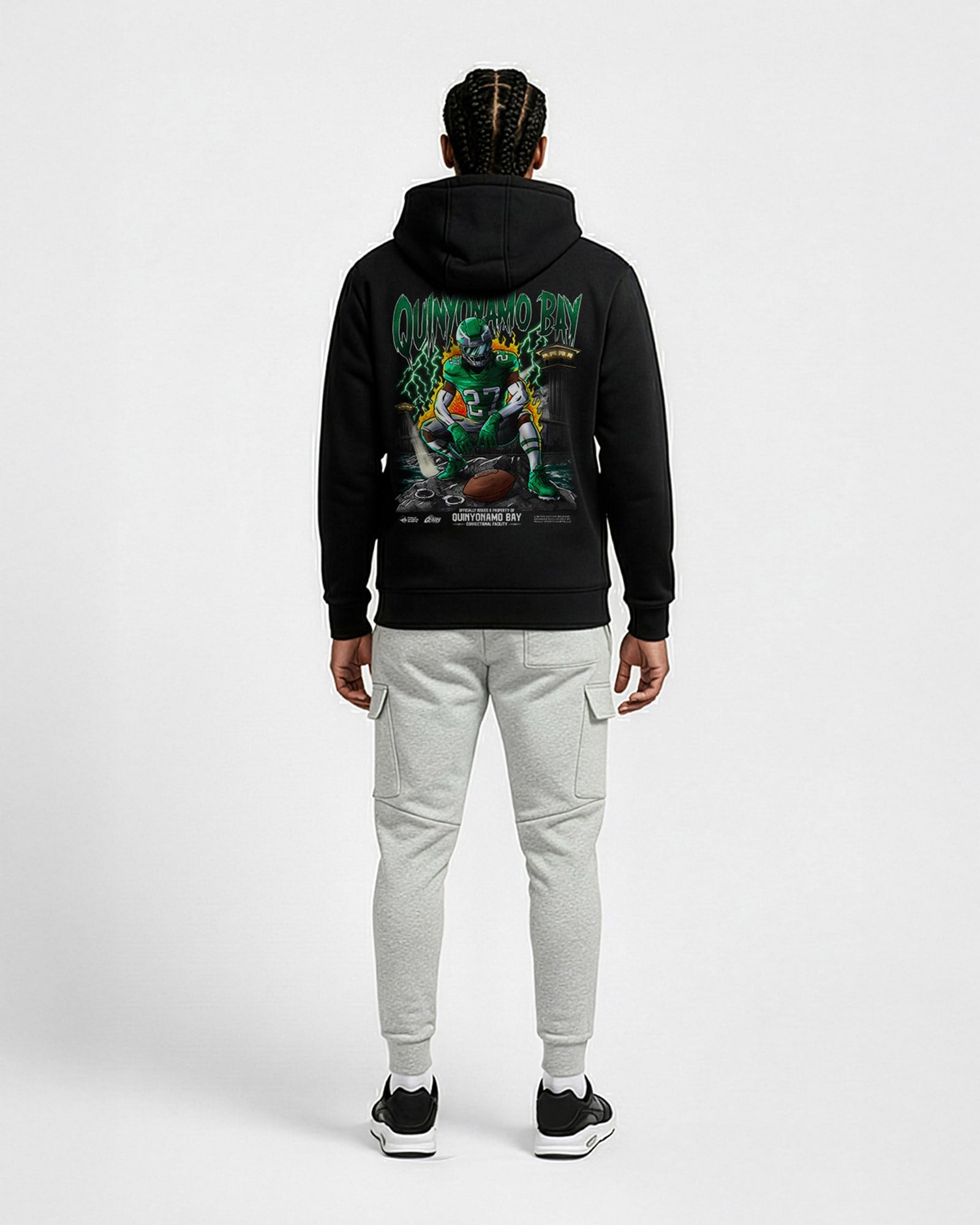 Quinyonamo Bay Hoodie - Quinyon Mitchell - Philly Sports Shirts