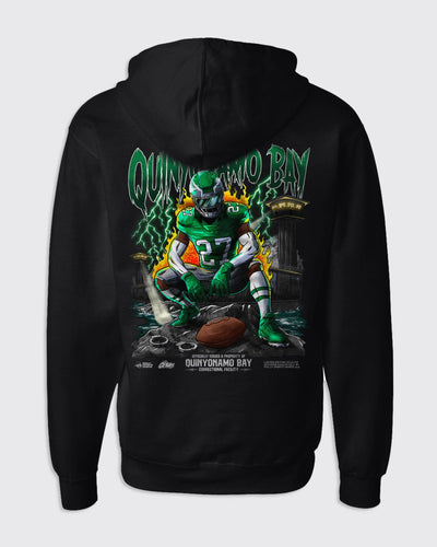 Quinyonamo Bay Part 2 Full-Zip Hoodie Back