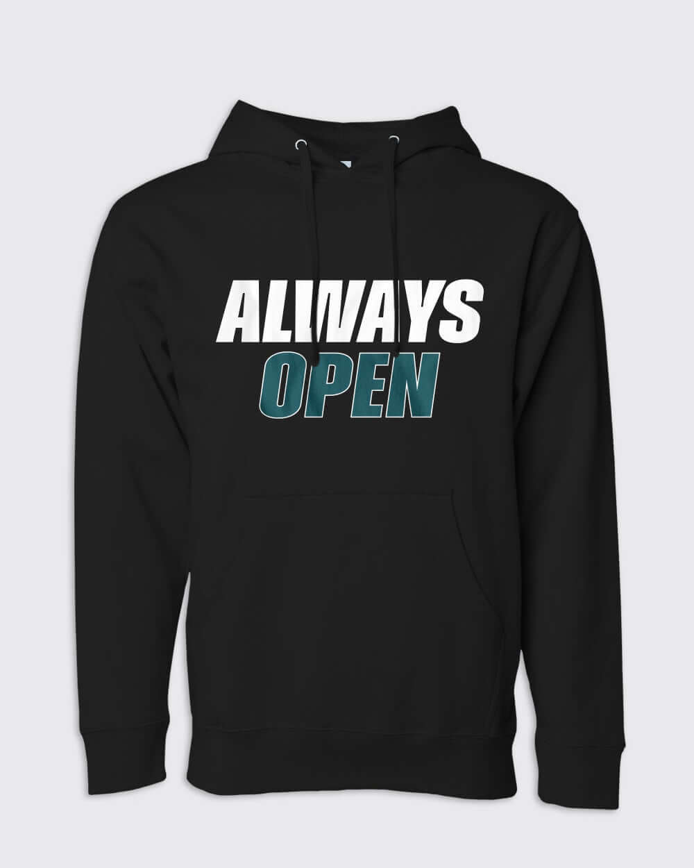 Philadelphia Eagles-Always Open Hoodie-S-Philly Sports Shirts