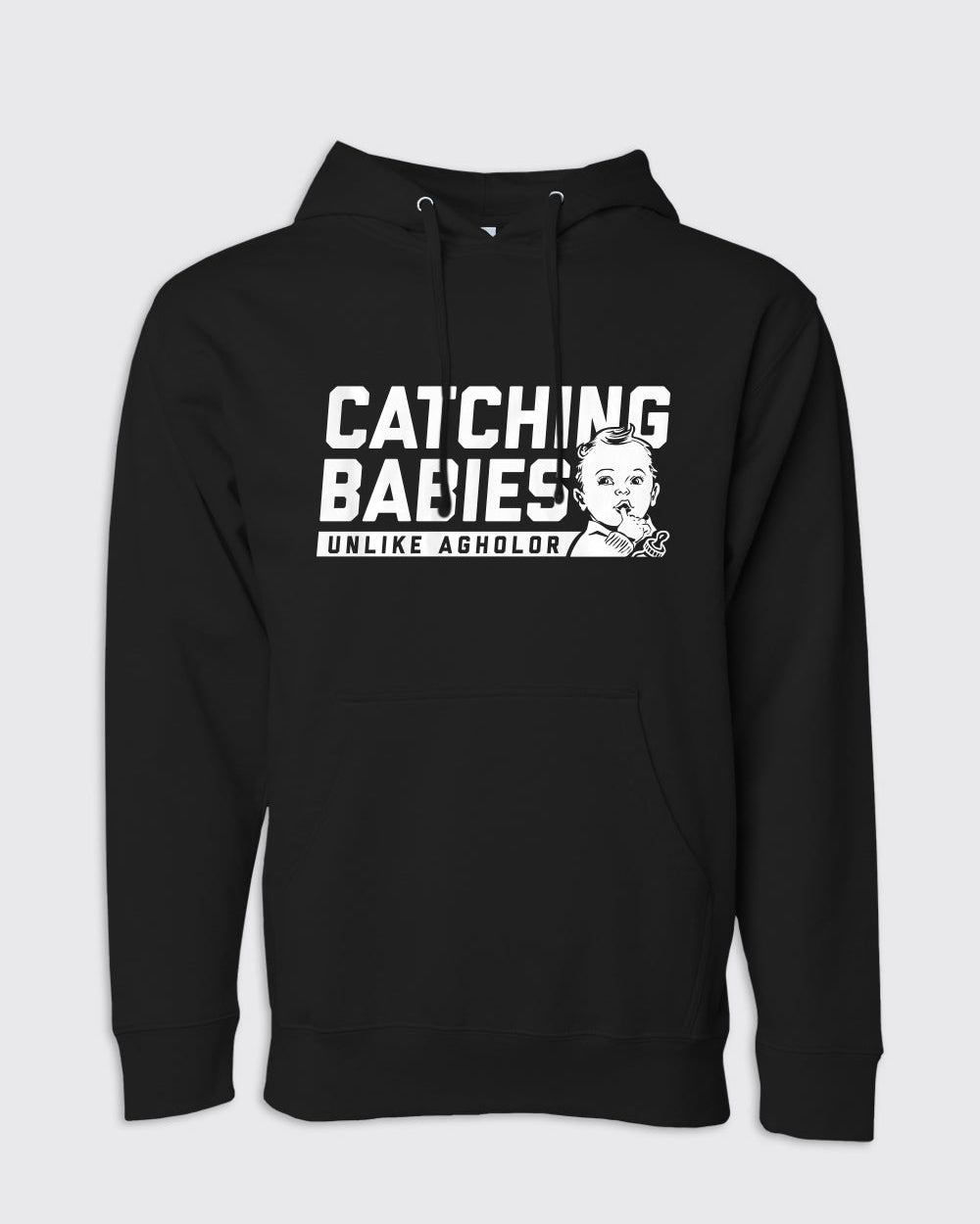 Catching Babies Unlike Agholor Hoodie - Eagles, Hoodies - Philly Sports Shirts