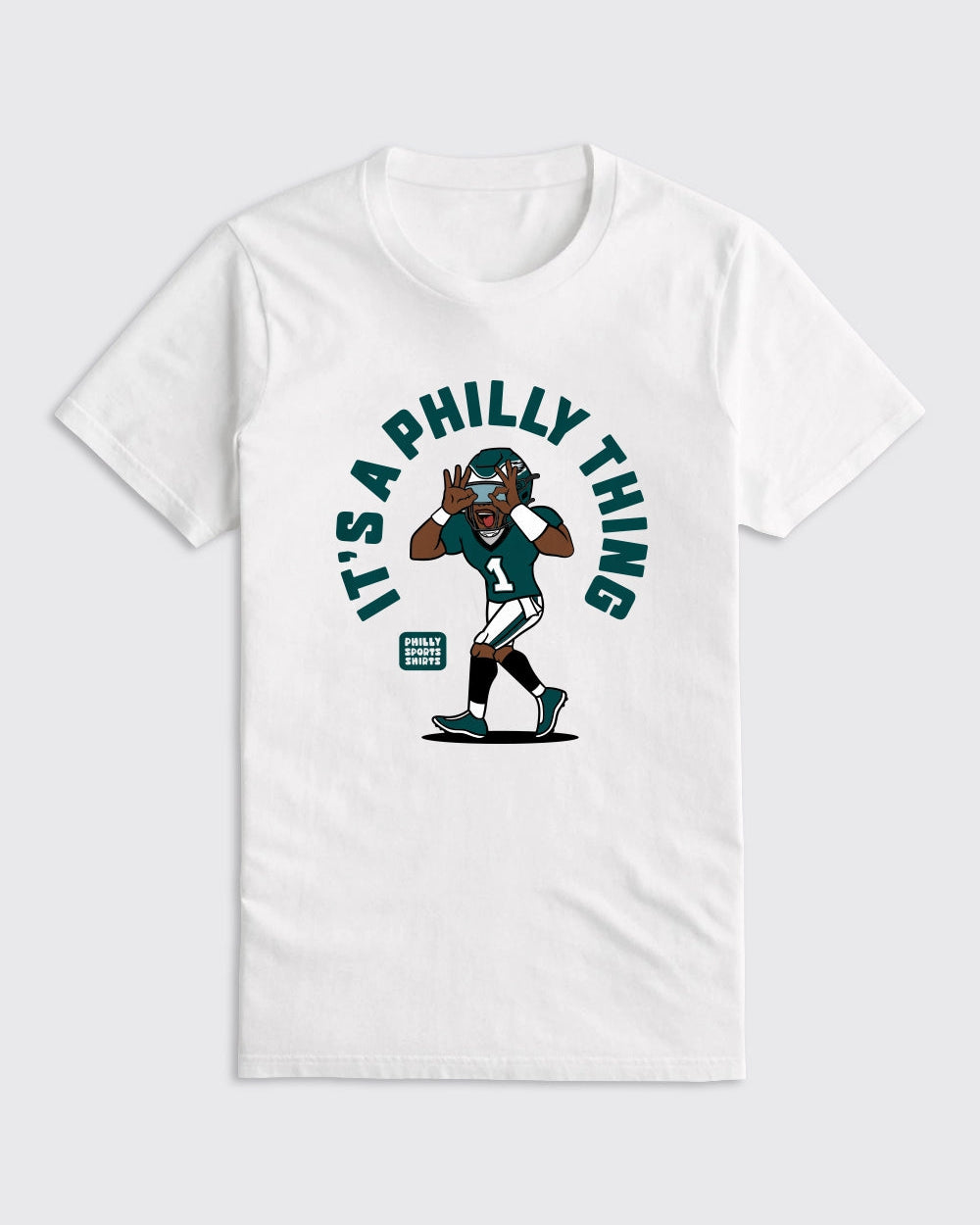 Philadelphia Eagles-It's A Philly Thing Shirt-White-Philly Sports Shirts