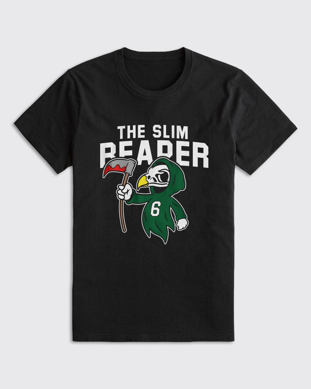 Philadelphia Eagles-Eagles Slim Reaper Shirt-S-Philly Sports Shirts