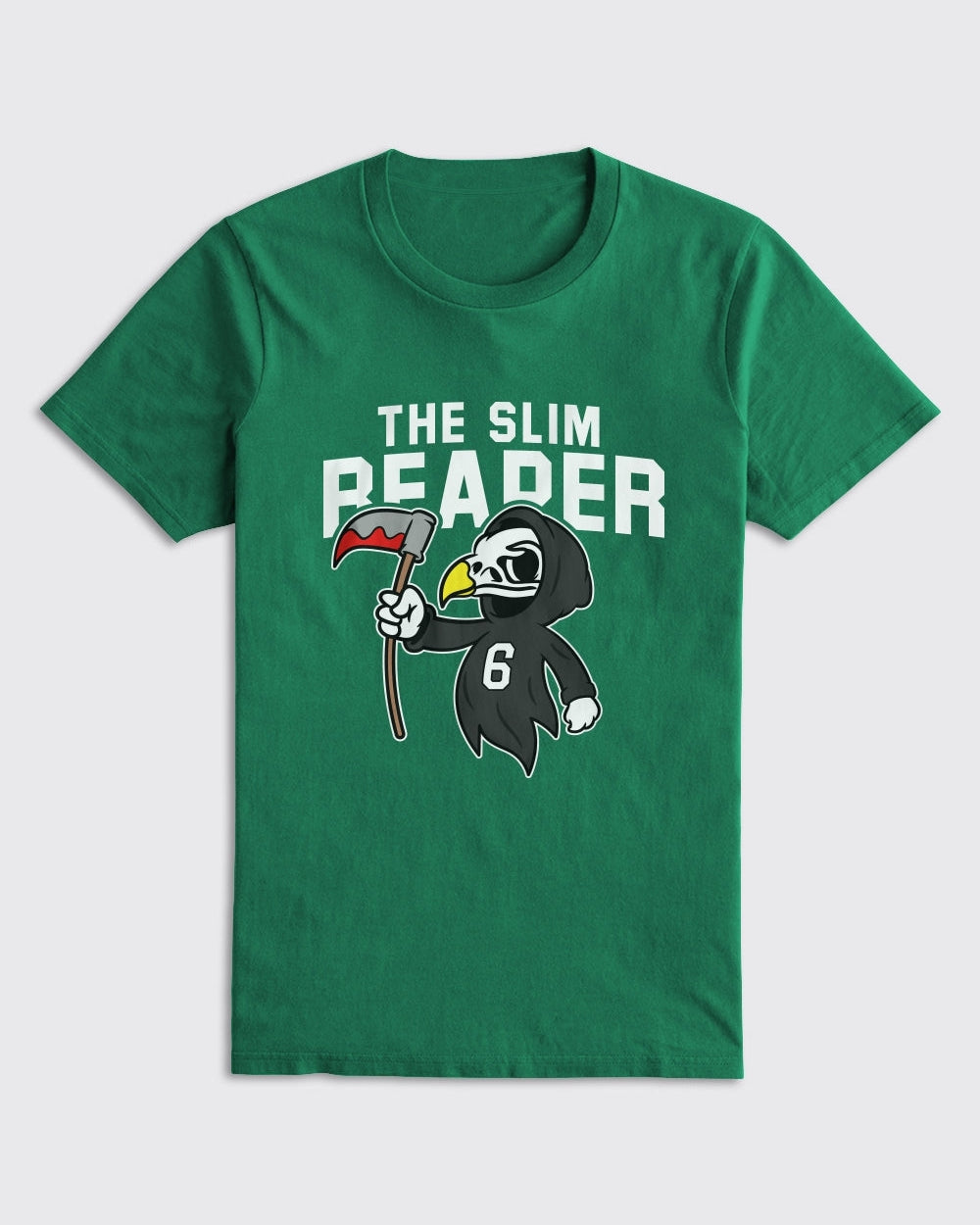Philadelphia Eagles-Eagles Slim Reaper Shirt-S-Philly Sports Shirts