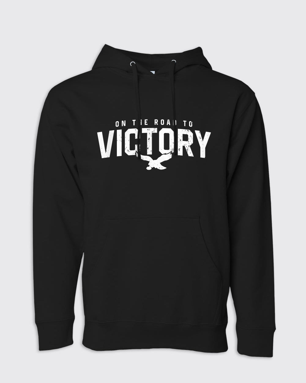Philadelphia Eagles-On The Road To Victory Hoodie-S-Philly Sports Shirts