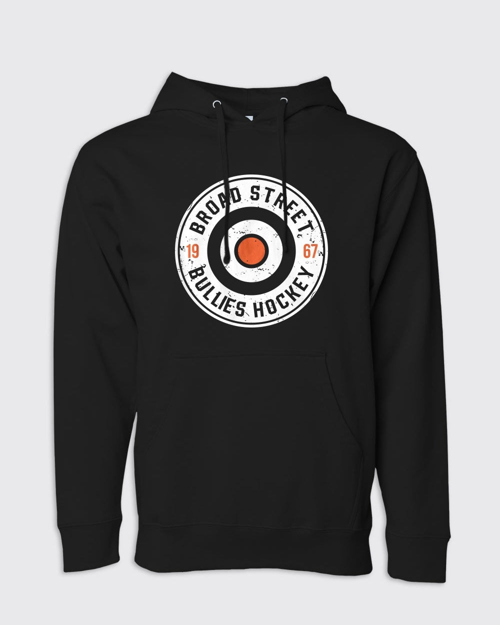 Philadelphia Flyers-Broad Street Bullies Hockey Hoodie-Black-Philly Sports Shirts