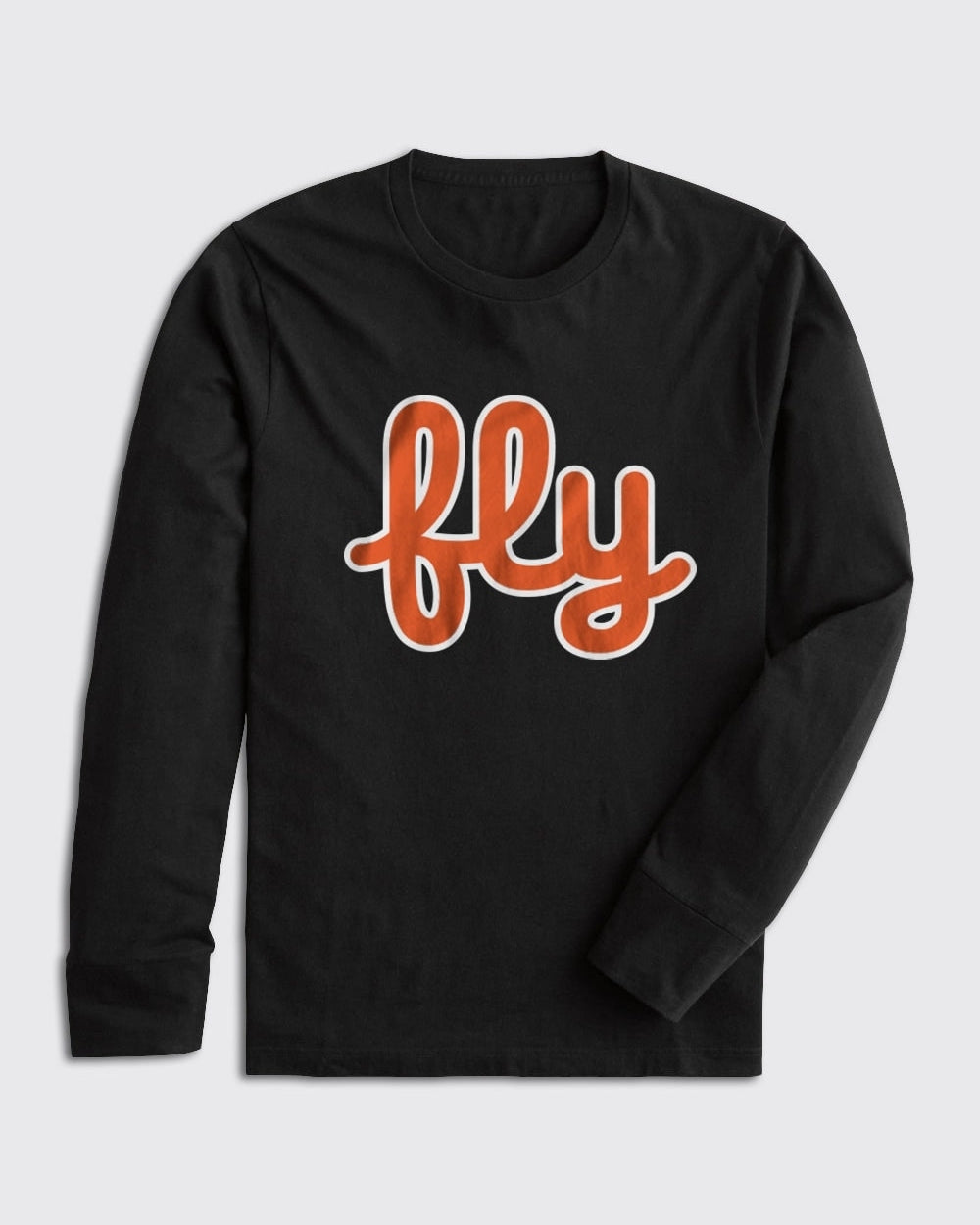 Philadelphia Flyers-Flyers Fly Long Sleeve-Black-Philly Sports Shirts